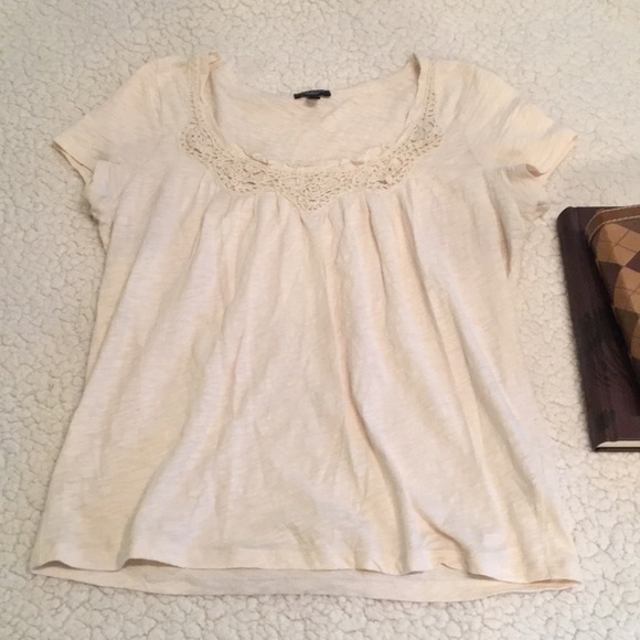 Talbots Lacy Tee - Picture 2 of 6